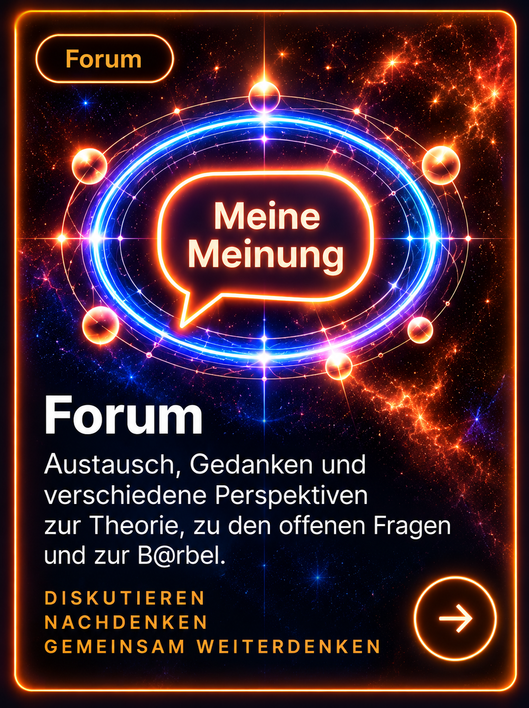 Forum – Austausch, Gedanken und verschiedene Perspektiven